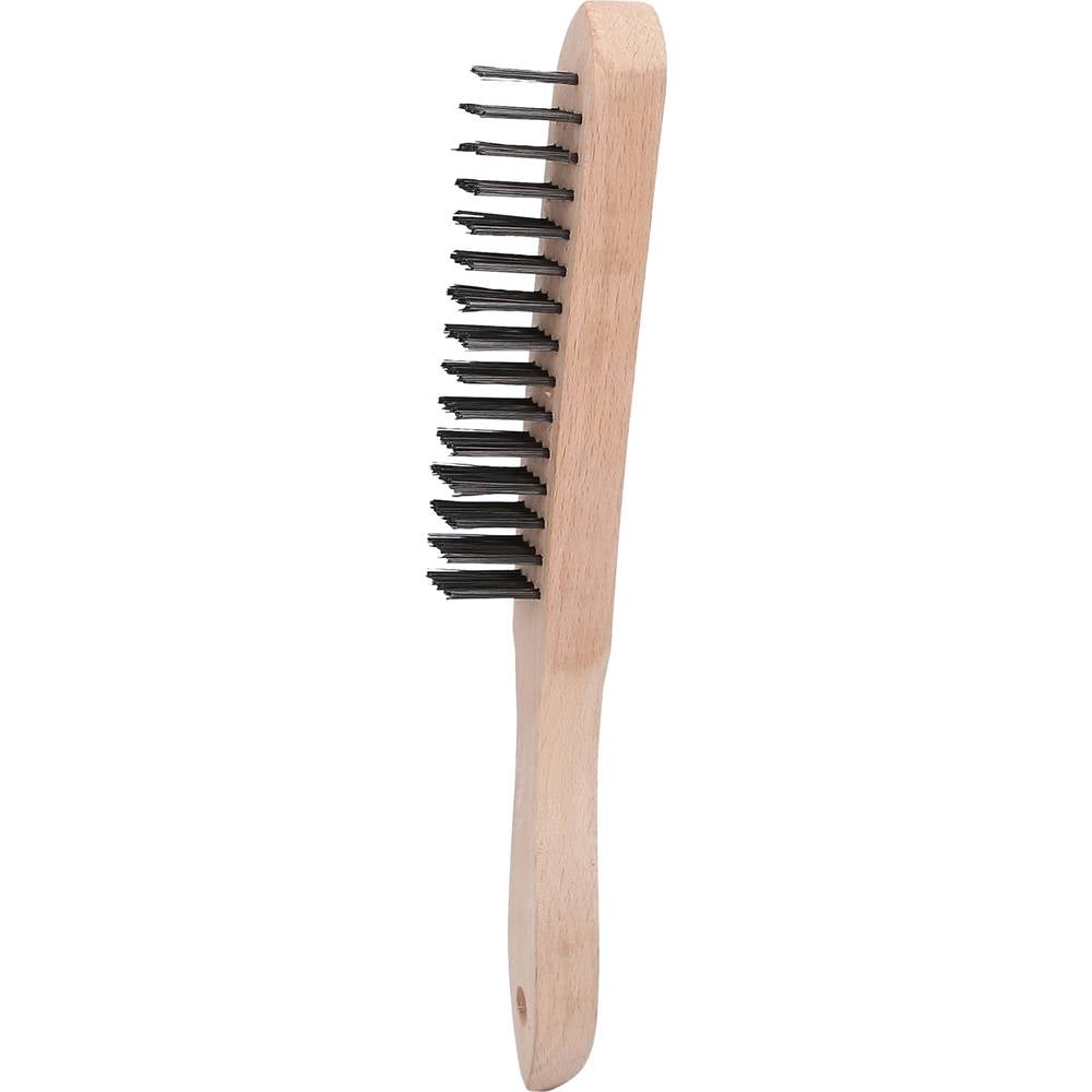 KS Tools 201.2311 Stalen handdraadborstel 4 rijen, 290 mm
