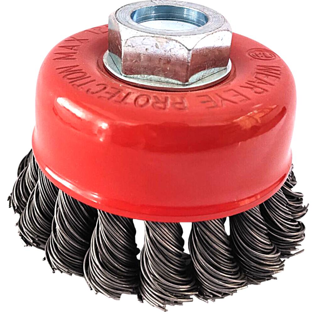 KS Tools 340.0023 Staaldraadborstel 0,5 mm, Ø 80 mm
