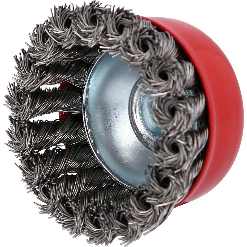KS Tools 340.0026 Roestvrij stalen draadborstel 0,5 mm, Ø 75 mm