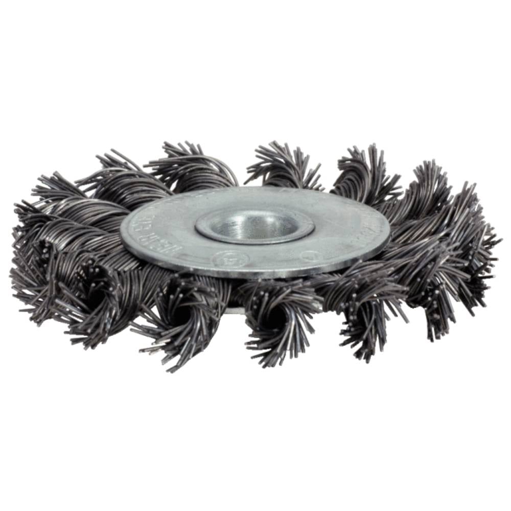 KS Tools 340.0045 Roestvrij stalen draadborstel 0,5 mm, Ø 100 mm