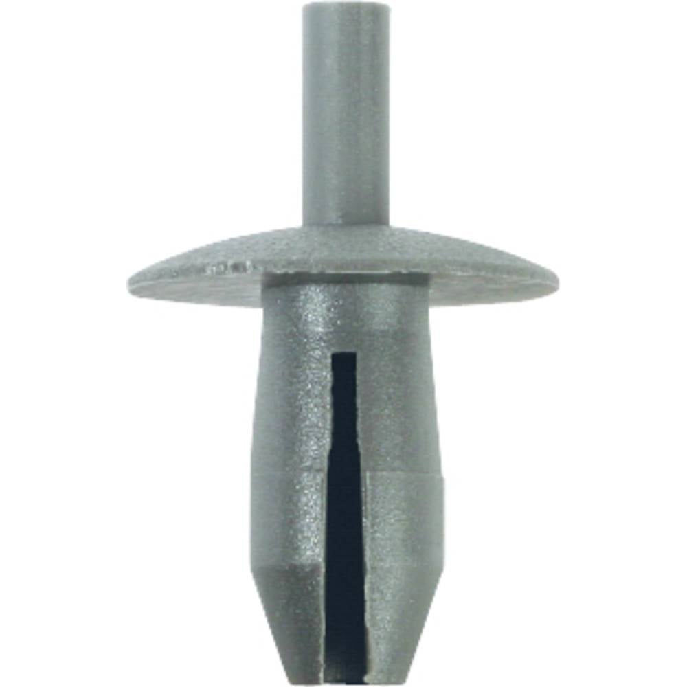 KS Tools 420.1868 Push-type verbindingsclip, grijs voor VW,verpakking van 10 stuks