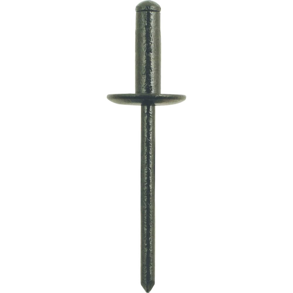 KS Tools 420.1909 Afdichtklinknagel met 12 mm flens universeel, verpakking van 10 stuks