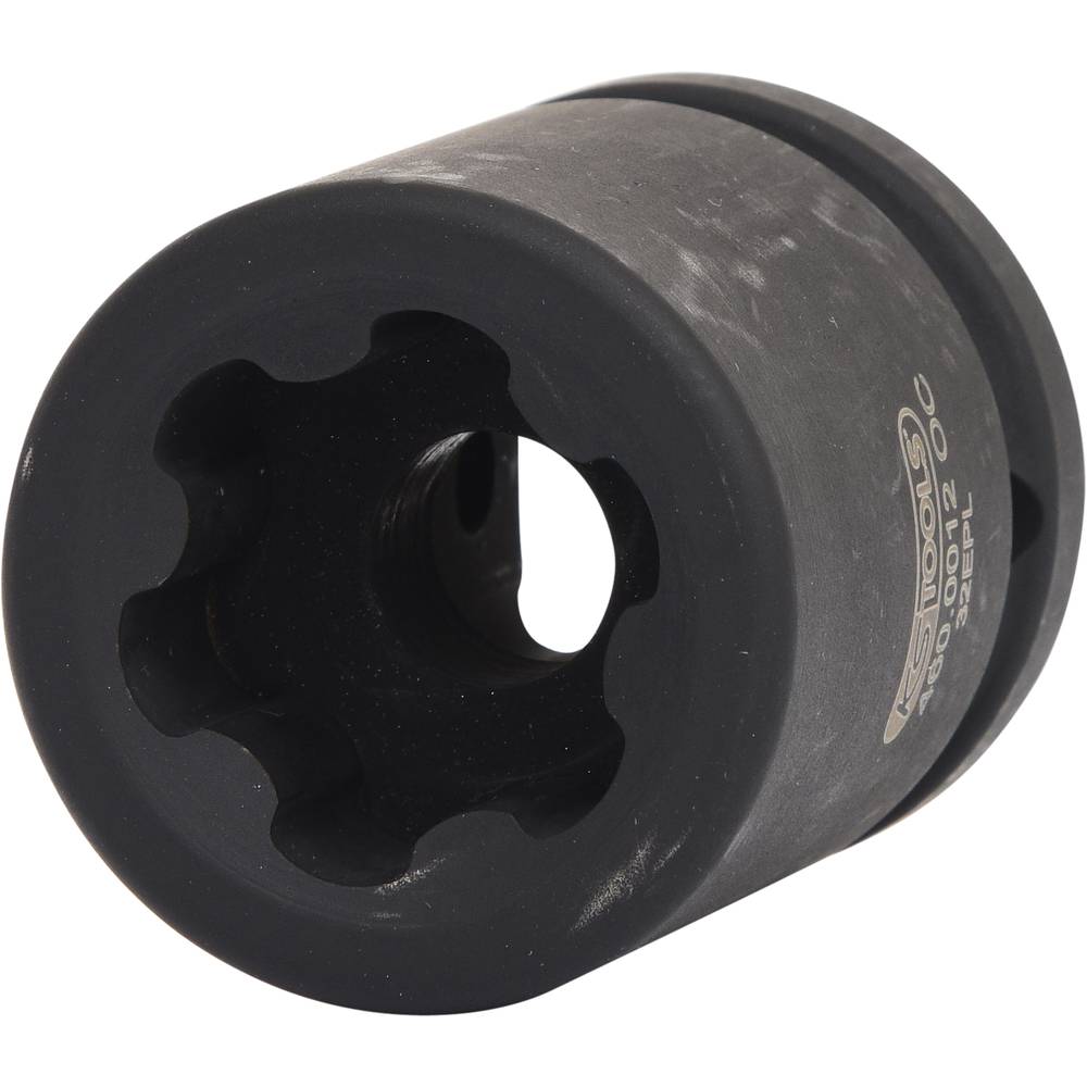 KS Tools 460.0012 Torx-E-Plus steekdop voor Mercedes, 32 EPL, 50 mm lang