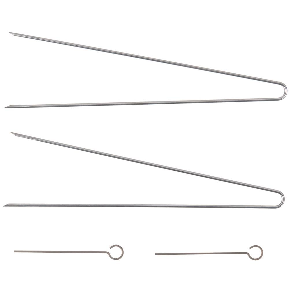 KS Tools 500.1315 Ontstekingsslot demontage-naald gereedschapsset voor Mercedes, 4-delig