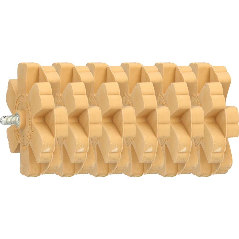 KS Tools 515.1368 Foliegum met lamellen, verpakking van 6 stuks