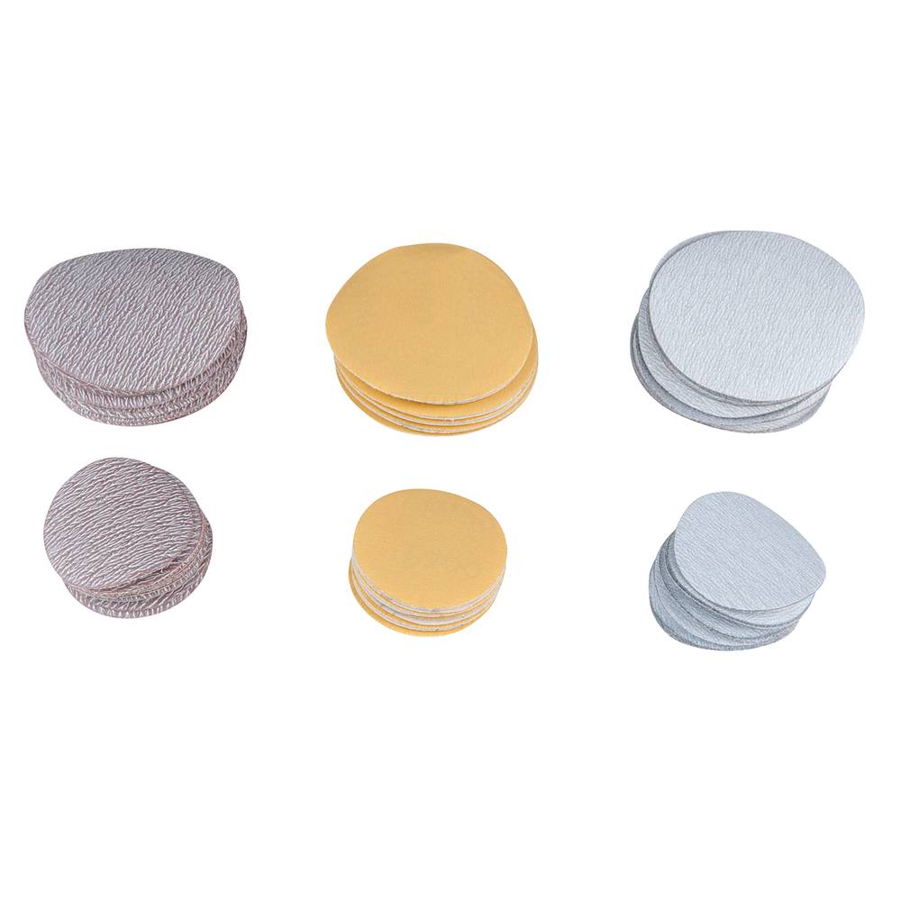 KS Tools 515.5117 Reserve schuurpads korrel 600 Ø 50 mm, verpakking van 10 stuks