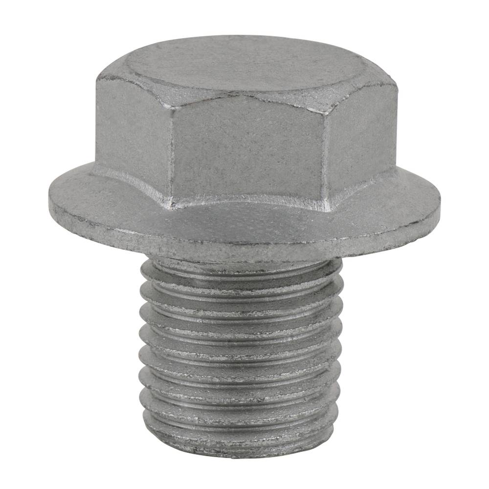 KS Tools 430.0003 Olieaftapschroef, buiten6kant 18 mm, M22x1,5 x 16 mm, verpakking van 1 stuks