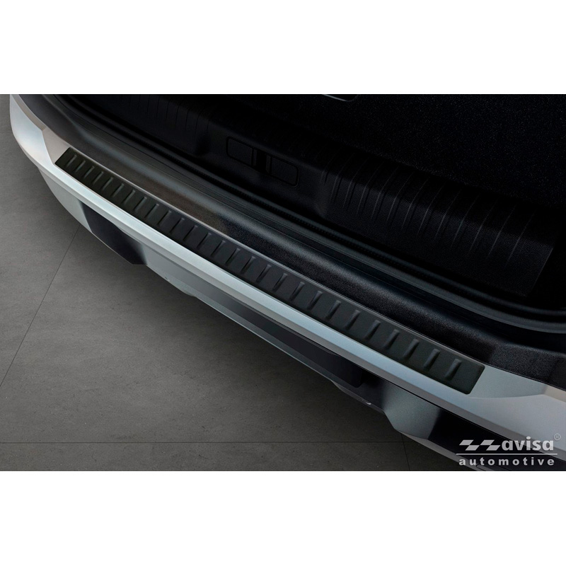 Peugeot Avisa Matzwart RVS Achterbumperprotector passend voor  5008 III 2024- 'Ribs'
