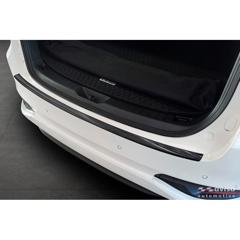 Mazda Avisa Zwart RVS Achterbumperprotector passend voor  CX-80 (KL) 2024-