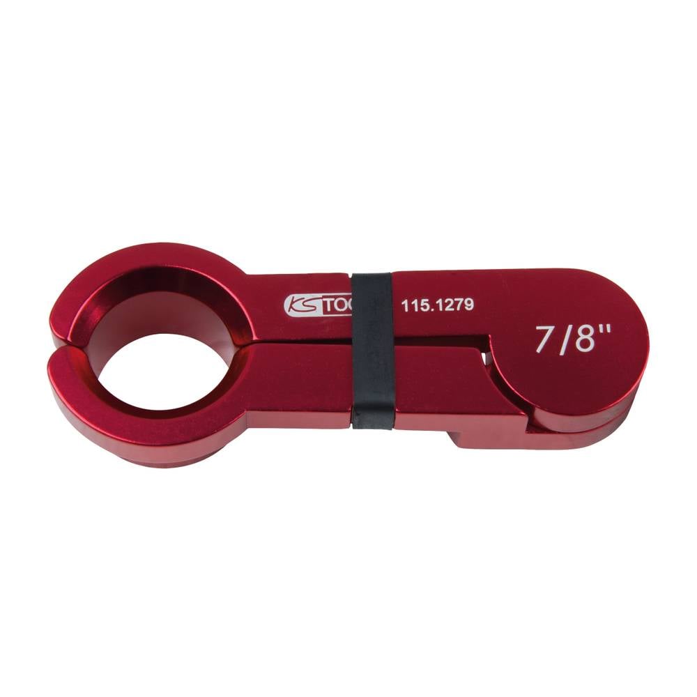 KS Tools 115.1279 Scharen-ontgrendeling, aluminium rood, 7/8