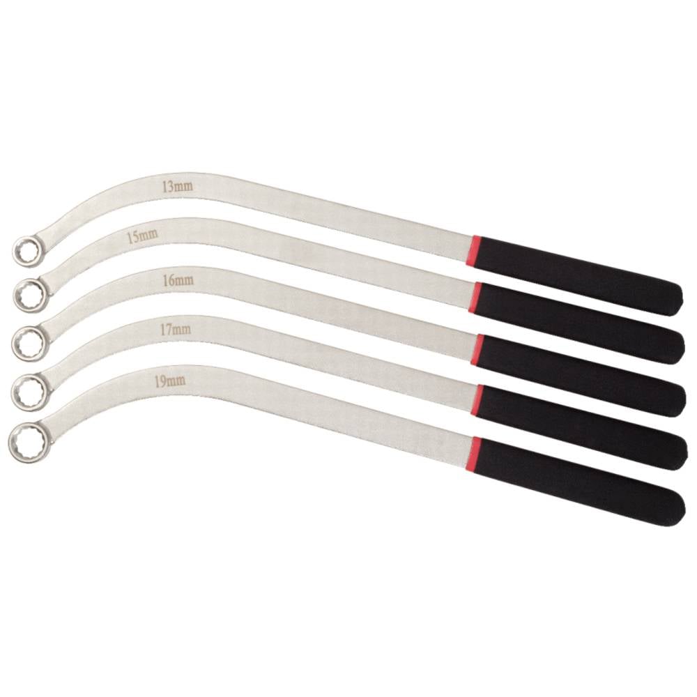 KS Tools 150.1200 Keil- en tandriemsleutelset, 5-delig