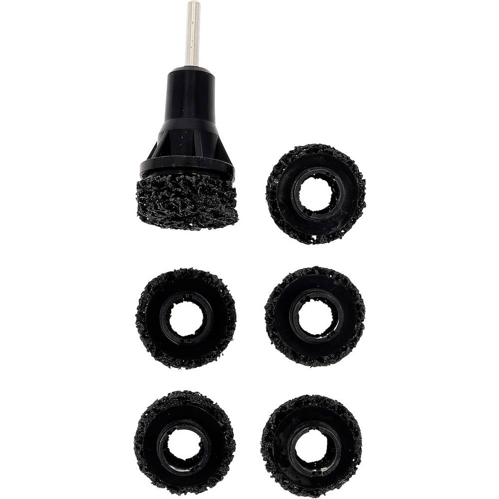 KS Tools 100.5085 Schuurtapenwielnaafschuurset, Ø 40 mm, 7-delig