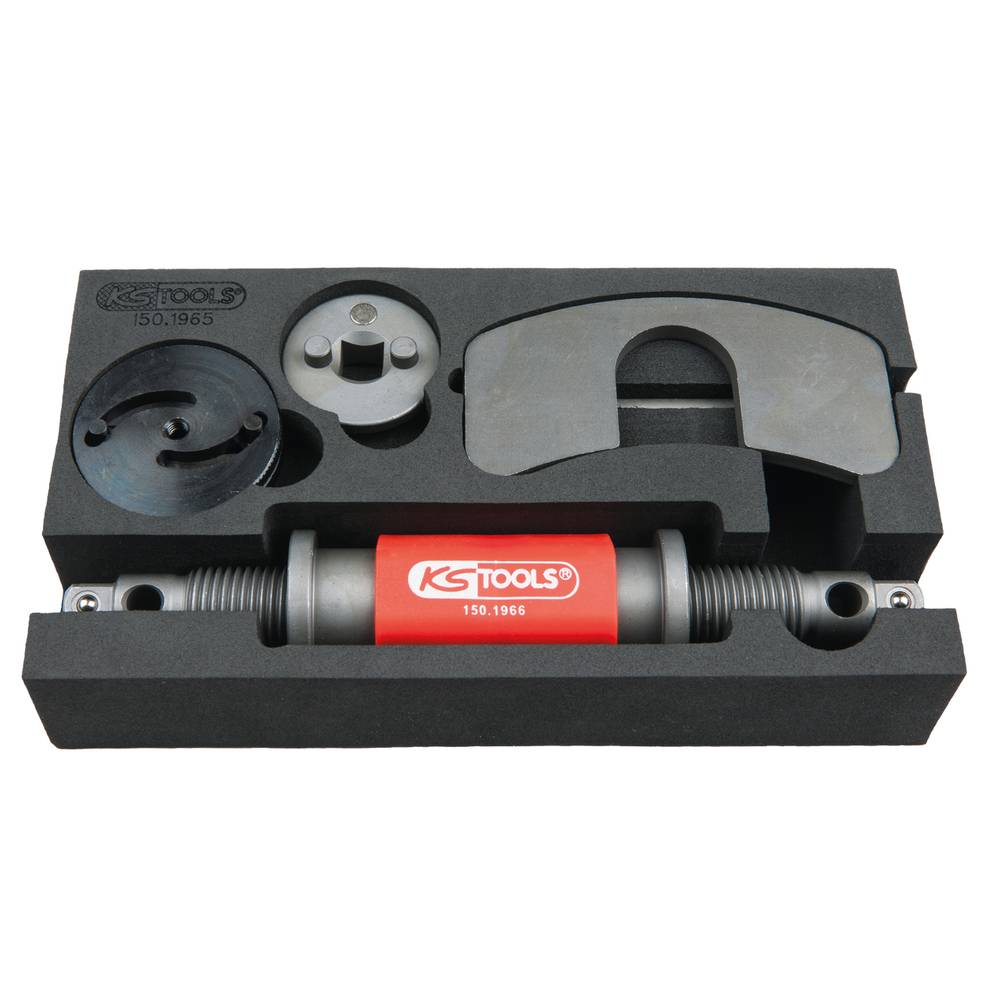 KS Tools 150.1965 Universele remzuiger-terugstelgereedschapsset, 4-delig