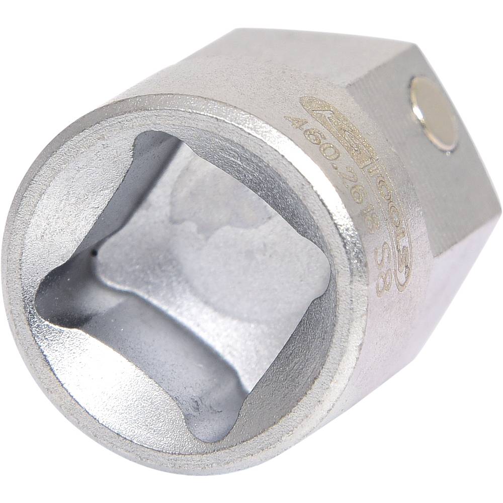 KS Tools 460.2618 Speciaal inzetstuk 4-kant met magneet, 8,0 mm, voor SAF en Knorr zaagtel