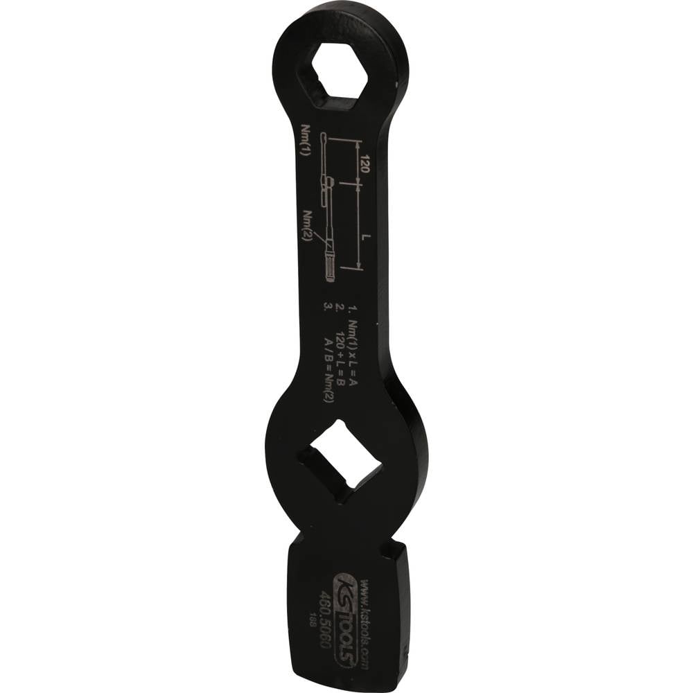 KS Tools 460.5061 3/4 slag-zeskant-sleutel met 2 slagvlakken, 30 mm