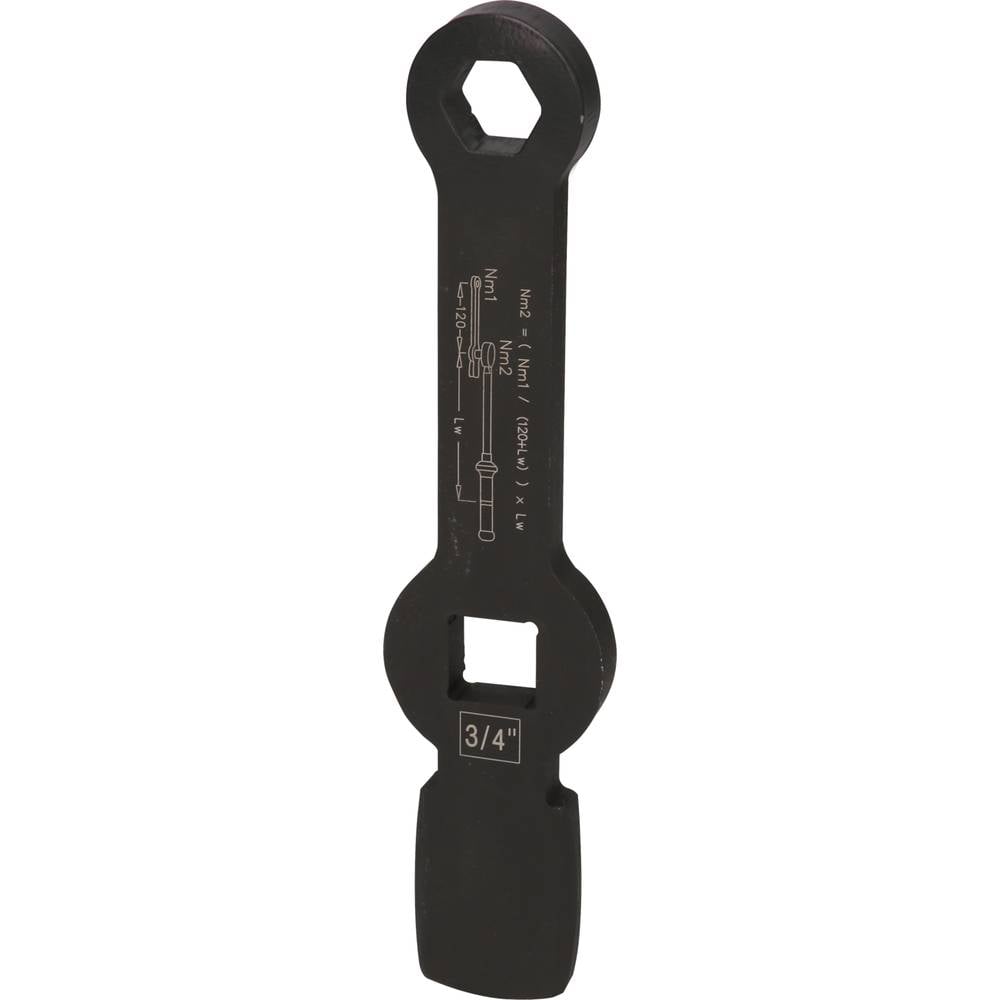 KS Tools 517.0926 3/4 slag-zeskant-sleutel met 2 slagvlakken, 26 mm