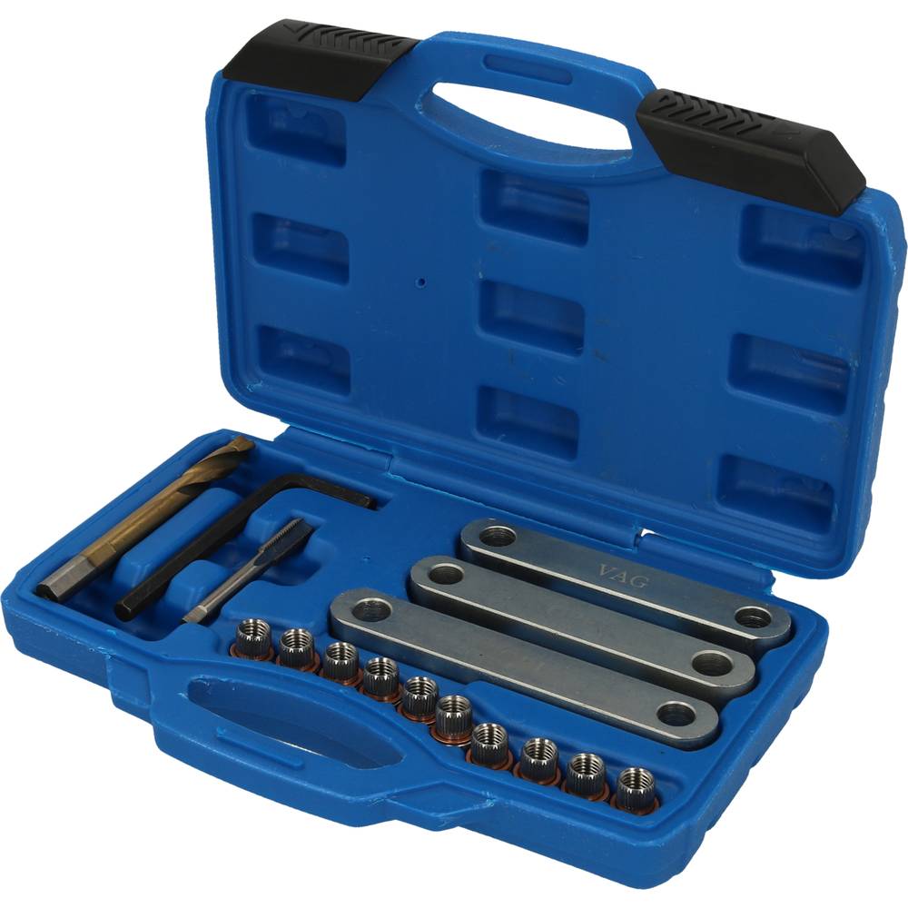 Brilliant Tools BT701100 Reparatieset voor remschroefdraad, M9 x 1,25, 16-delig