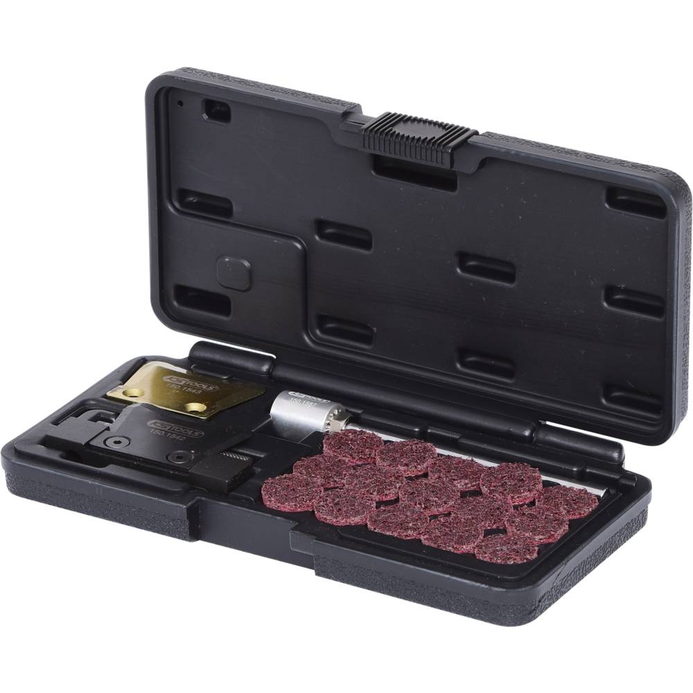 KS Tools 150.1585 Oliespancentrale- en reinigingsset, 21-delig