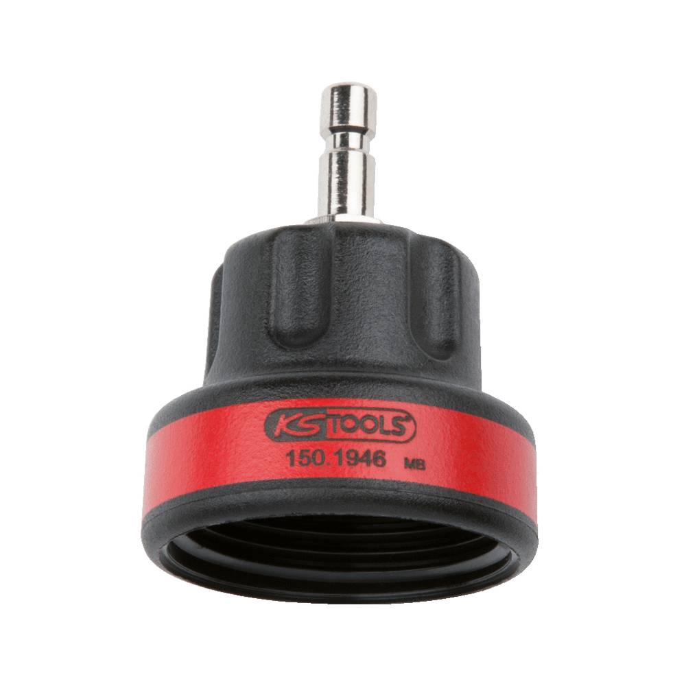 KS Tools 150.1946 Koelsysteem-adapter M45 x 3,0, rood