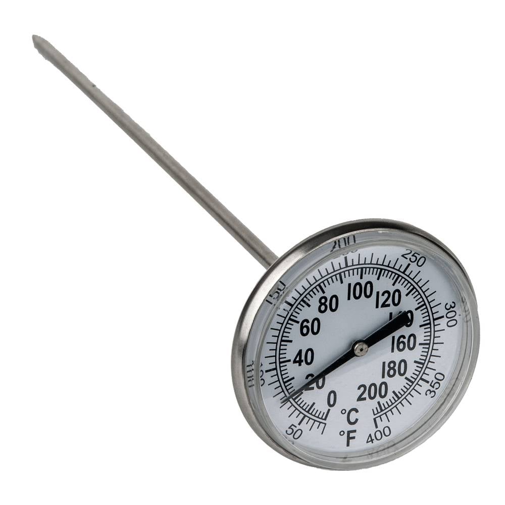 KS Tools 150.1963 Thermometer, 0-200°C/0-400°F, L =210 mm