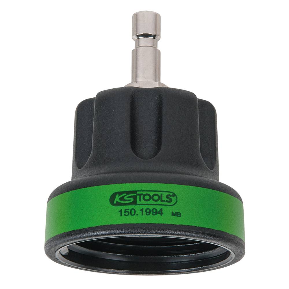 KS Tools 150.1994 Koelsysteem bajonetadapter, #22, IG M45x3, moosgroen