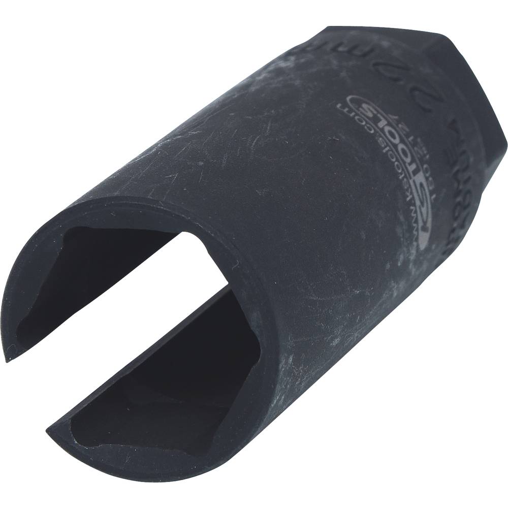 KS Tools 150.2127 3/8 lambda sondes steekdop, diep, gegroefd, 22 mm