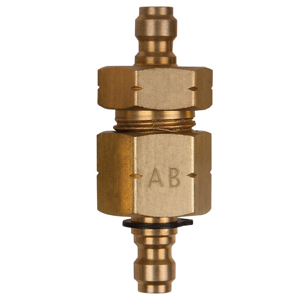 KS Tools 150.2346 Dubbel adapterstuk M16x1,5 binnen- en buitenschroefdraad en 3/8 slangaansluiting