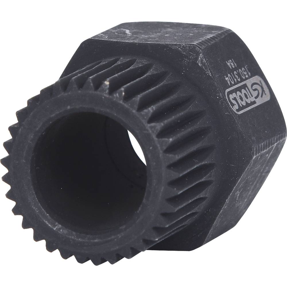 KS Tools 150.3104 Veeltandinzet 22,0 mm, 33 tanden, geboord
