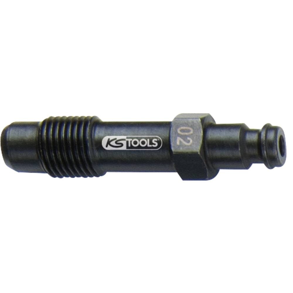 KS Tools 150.3663 Gloeibougieadapter, M12x1,25 met buitenschroefdraad, lengte 55 mm