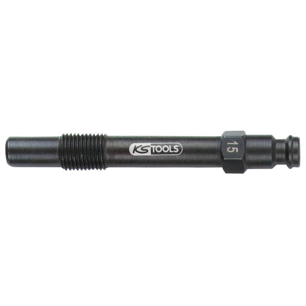 KS Tools 150.3675 Gloeibougieadapter, M10x1,0 met buitenschroefdraad, lengte 75 mm