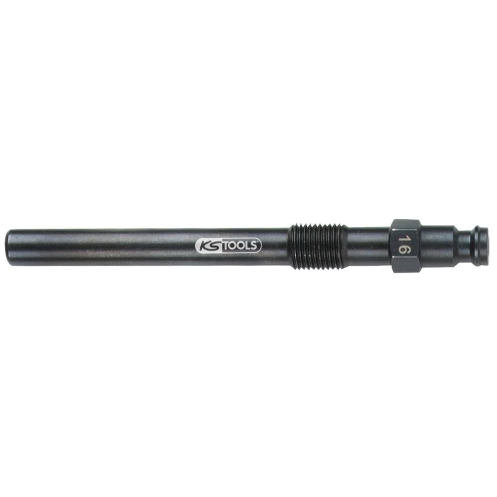 KS Tools 150.3676 Gloeibougieadapter, M10x1,0 met buitenschroefdraad, lengte 99 mm