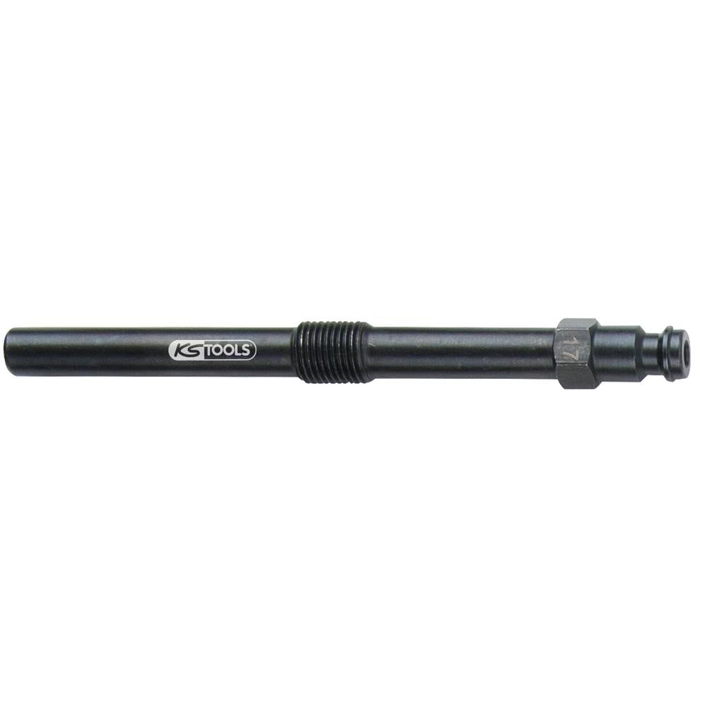 KS Tools 150.3677 Gloeibougieadapter, M10x1,0 met buitenschroefdraad, lengte 108 mm