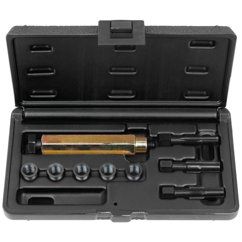 KS Tools 150.5050 THREADfix reparatieset M10x1,25 f.gloeibougies, 9-delig