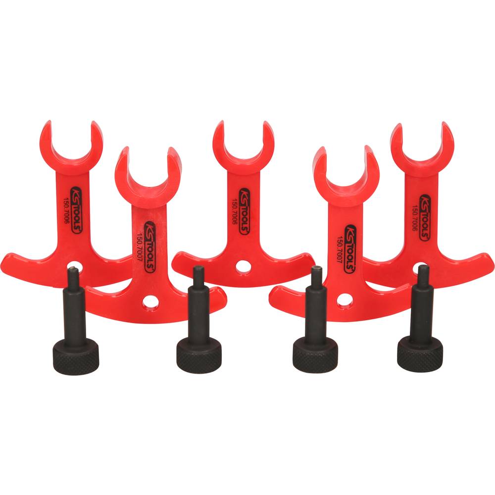 KS Tools 150.7005 Nokkenasmontage en demotageset voor VAG, 9-delig