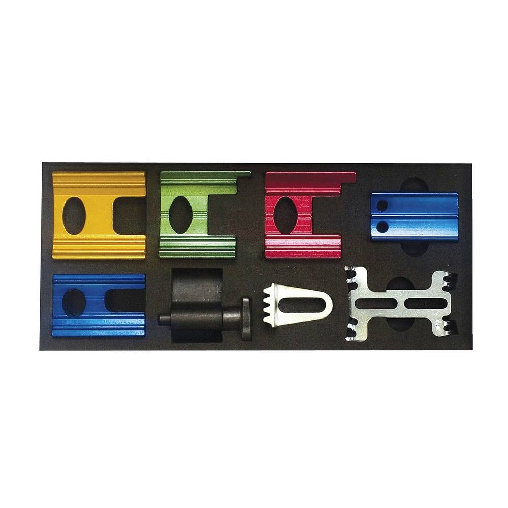 KS Tools 4002650 Universele set voor het instellen van het ontstekingstijdstip - benzinemotoren, 9-delig