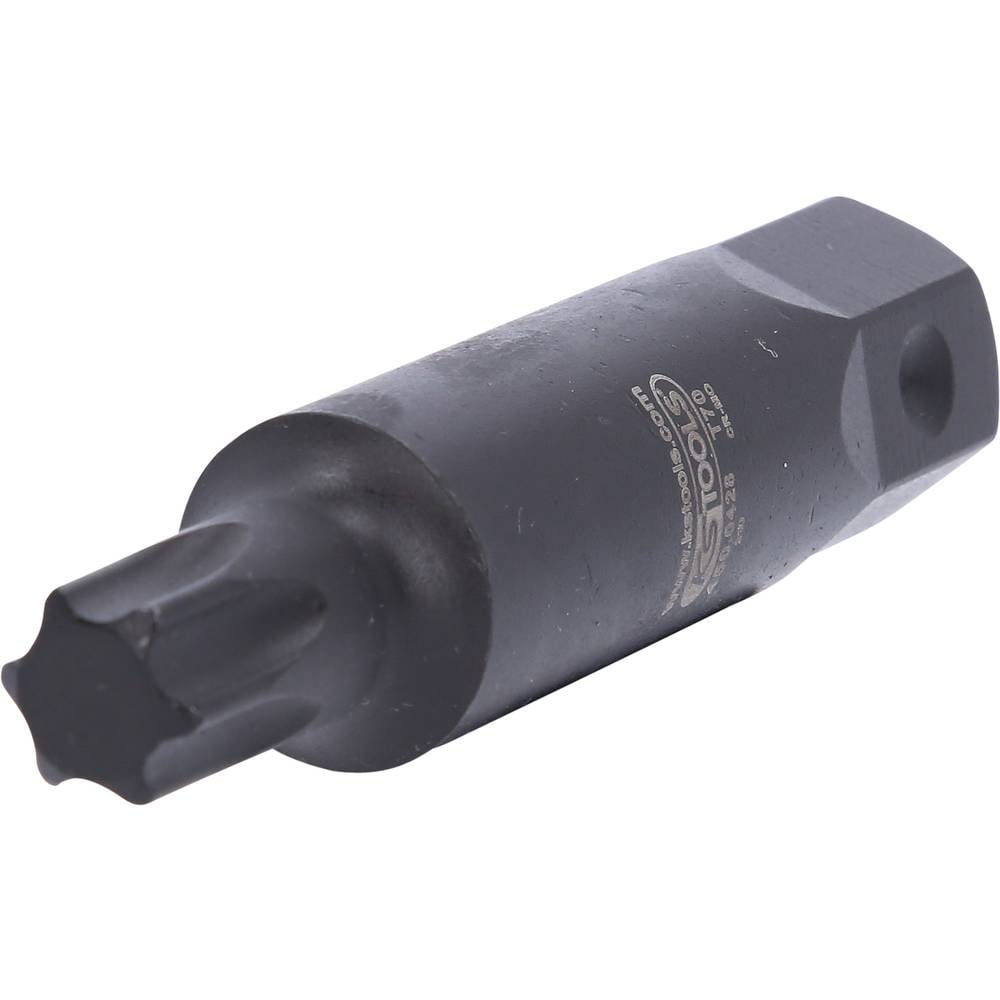 KS Tools 450.0428 Krachtbitinzet voor Torx-schroeven L=107mm, T70