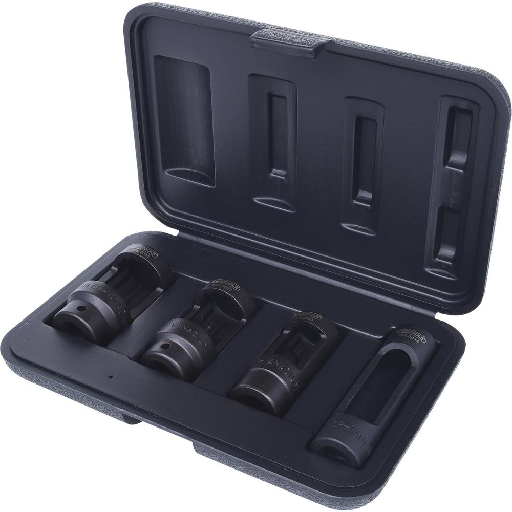KS Tools 455.0030 1/2 dieselinjectordopsteekset, 4-delig