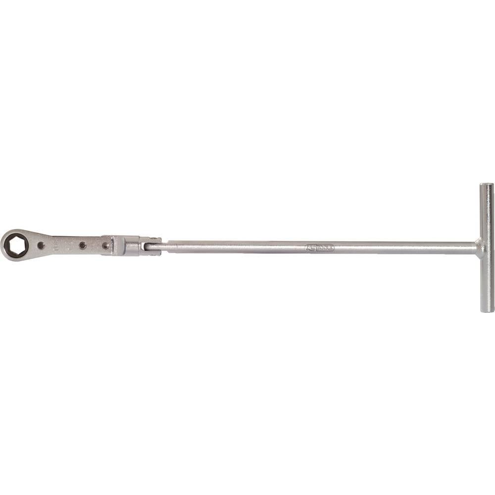 KS Tools 500.7341 Gloeikaarsen-T-handgreep-ringratel, 10 mm