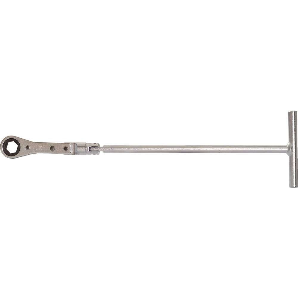 KS Tools 500.7342 Gloeikaarsen-T-handgreep-ringratel, 12 mm