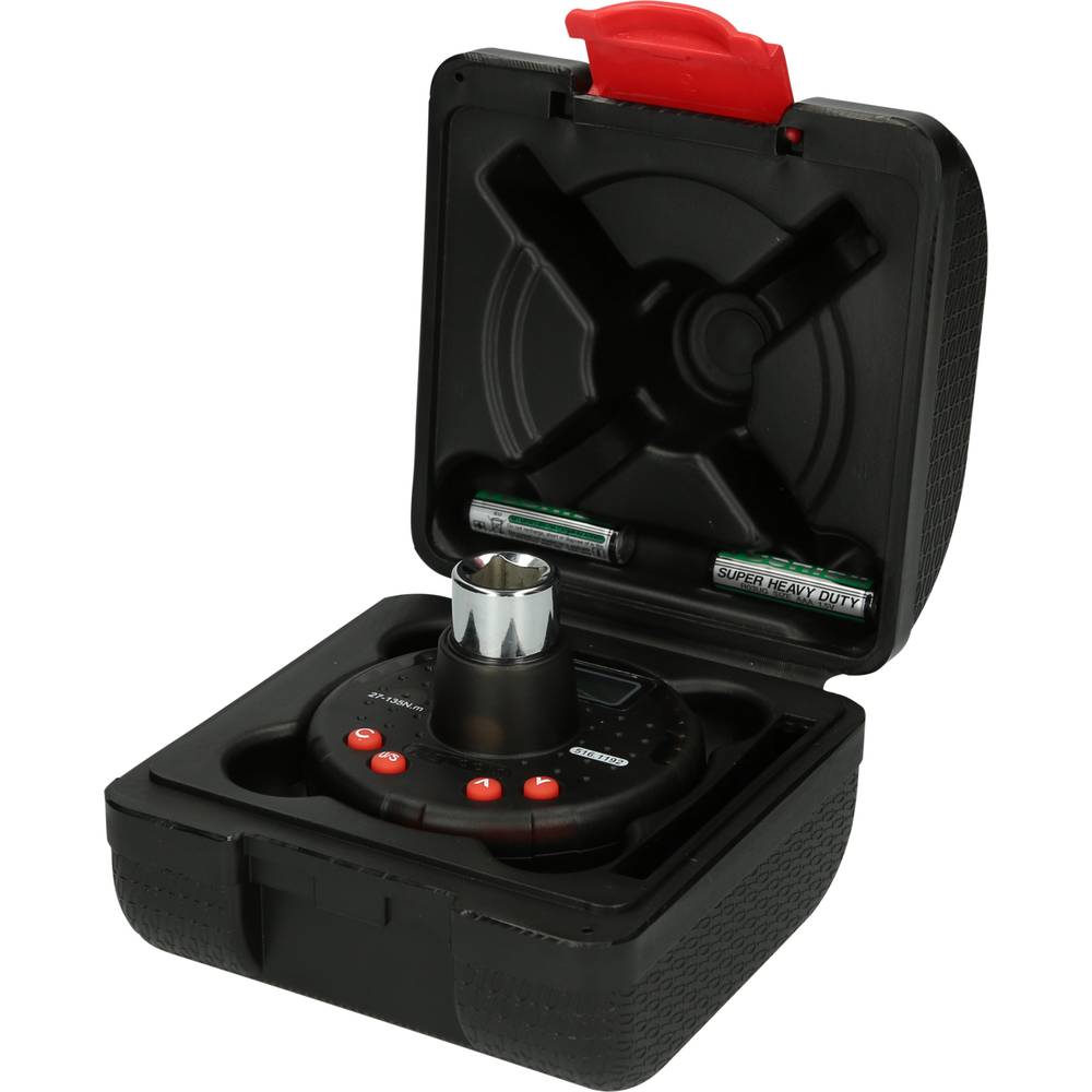 KS Tools 516.1192 1/2 digitale koppeladapter met hoekmeter, 27-135 Nm