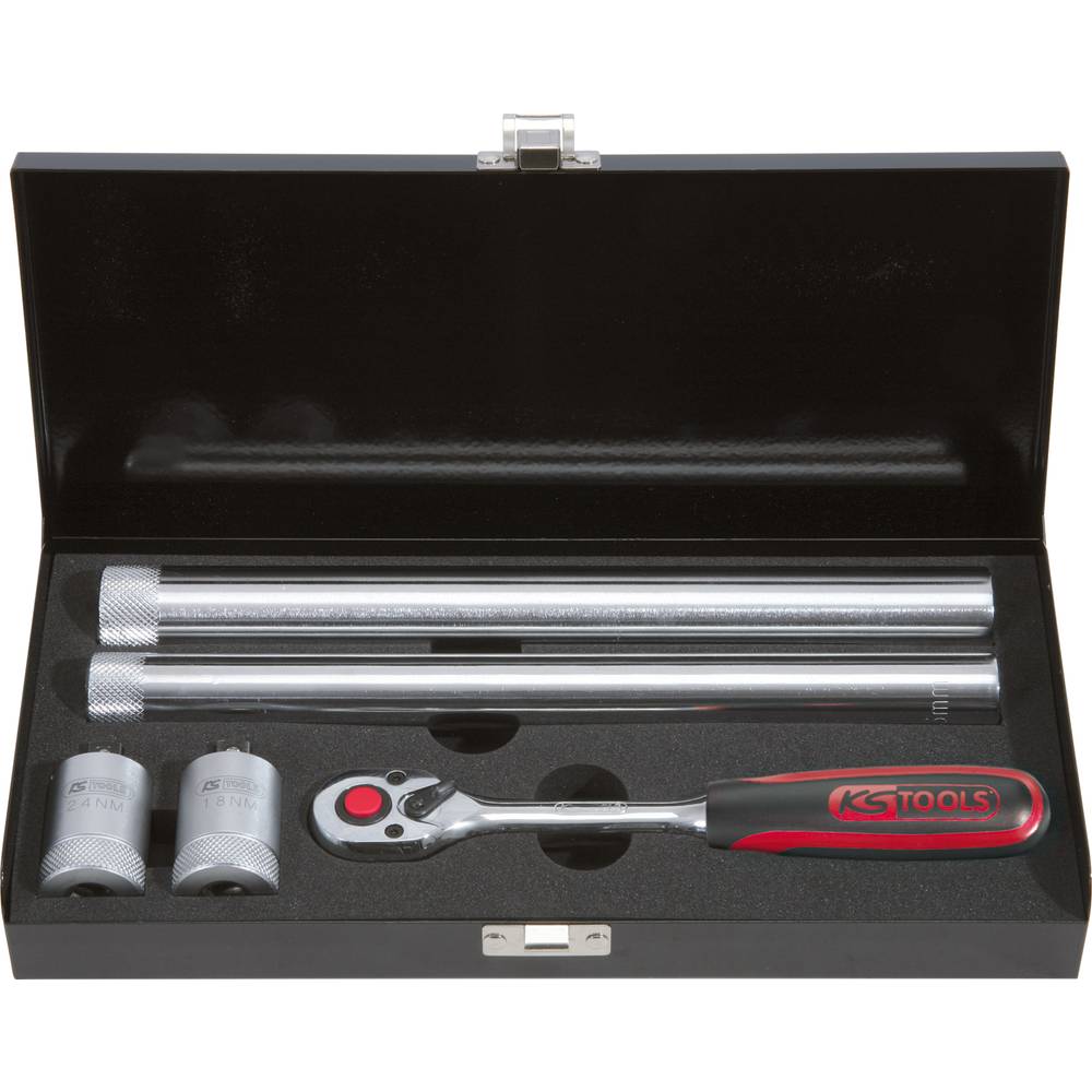 KS Tools 517.1140 3/8 koppelbougieset met schroefgereedschap, 5-delig