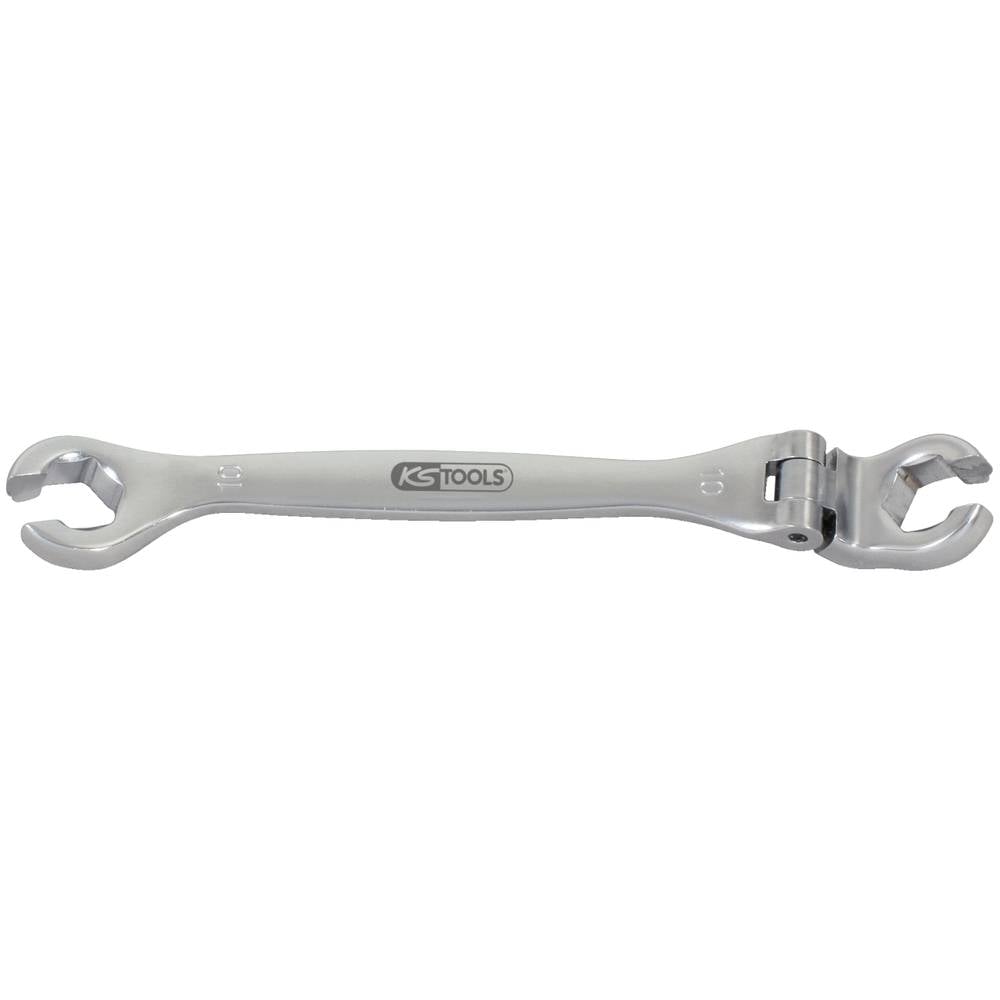 KS Tools 518.0380 Chromeplus open dubbele ringsleutel met scharnier, 10 mm