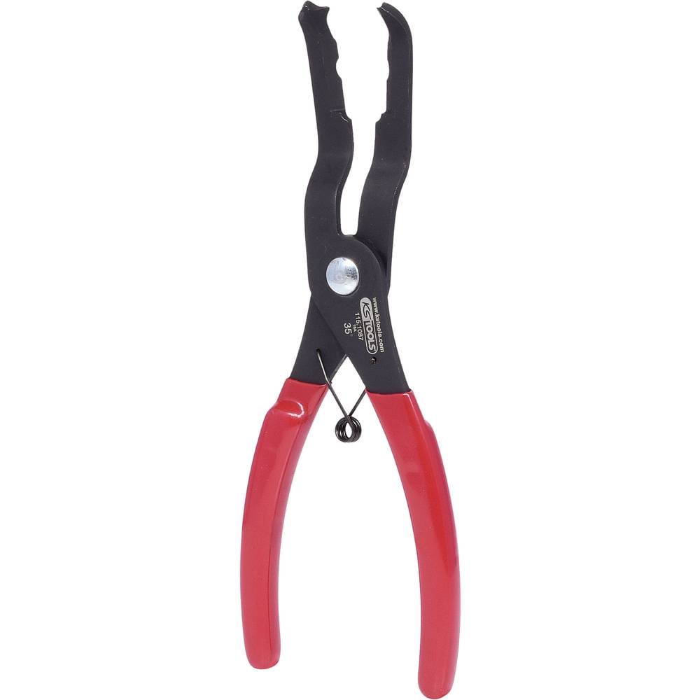 KS Tools 1151087 Trim-clip-tang, tanguiteinde 35°, 190 mm