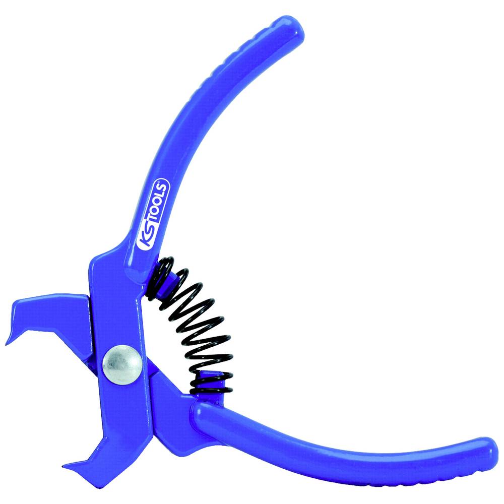 KS Tools 1151098 Popnageltang, blauw, recht, 100 mm