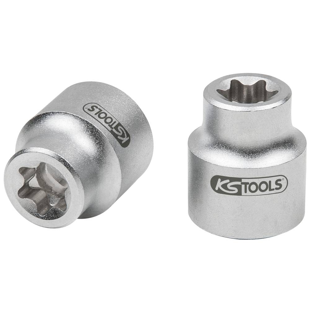 KS Tools 911.1288 1/2 Torx-E-steekdop voor Mercedes, extra kort
