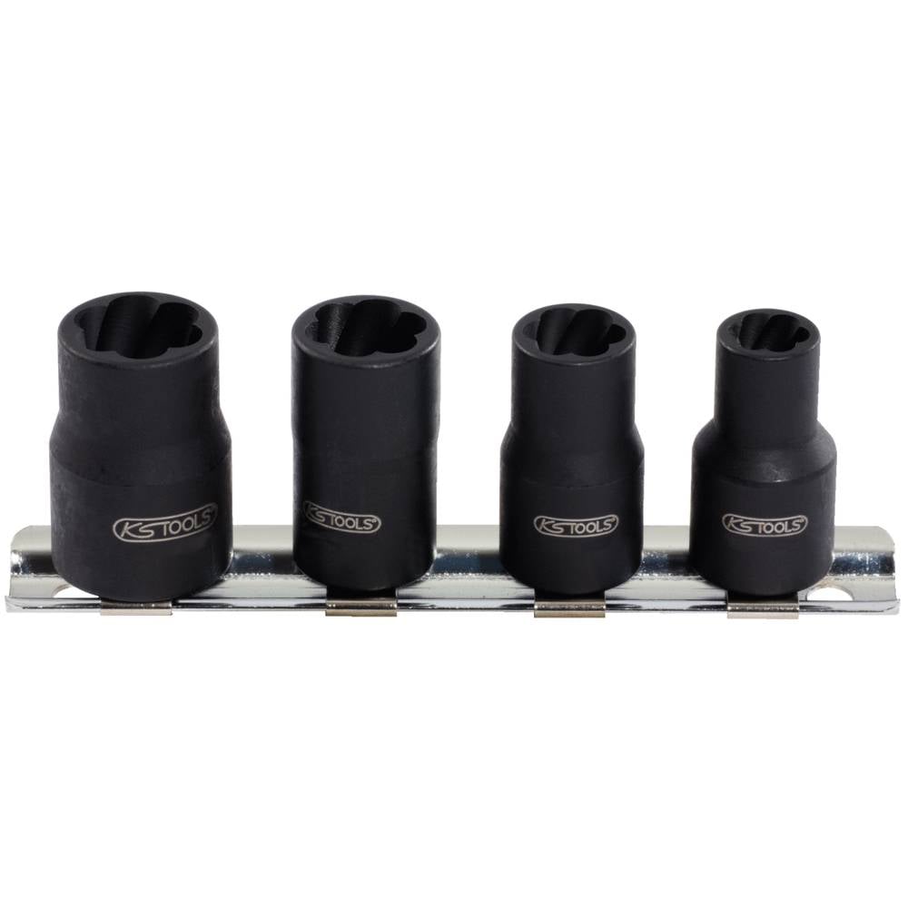 KS Tools 913.1450 1/4 spiraal-profieldopsteekset, 4-delig, 8-13mm