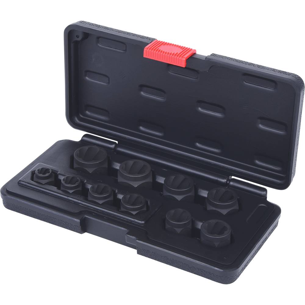 KS Tools 913.3880 Spiraal-profieldopmoeren set, 10-delig, M8-M19