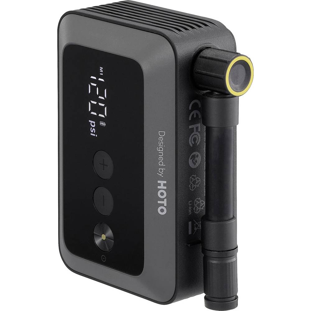 HOTO QWCQA002 Accucompressor 10 bar Automatische afschakeling, Digitaal display