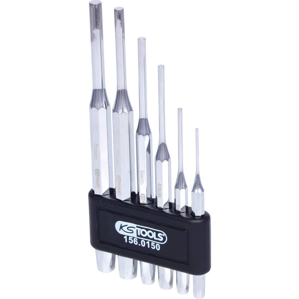 KS Tools 156.0150 Splentendriverset, hoogglans verchroomd, 6-delig
