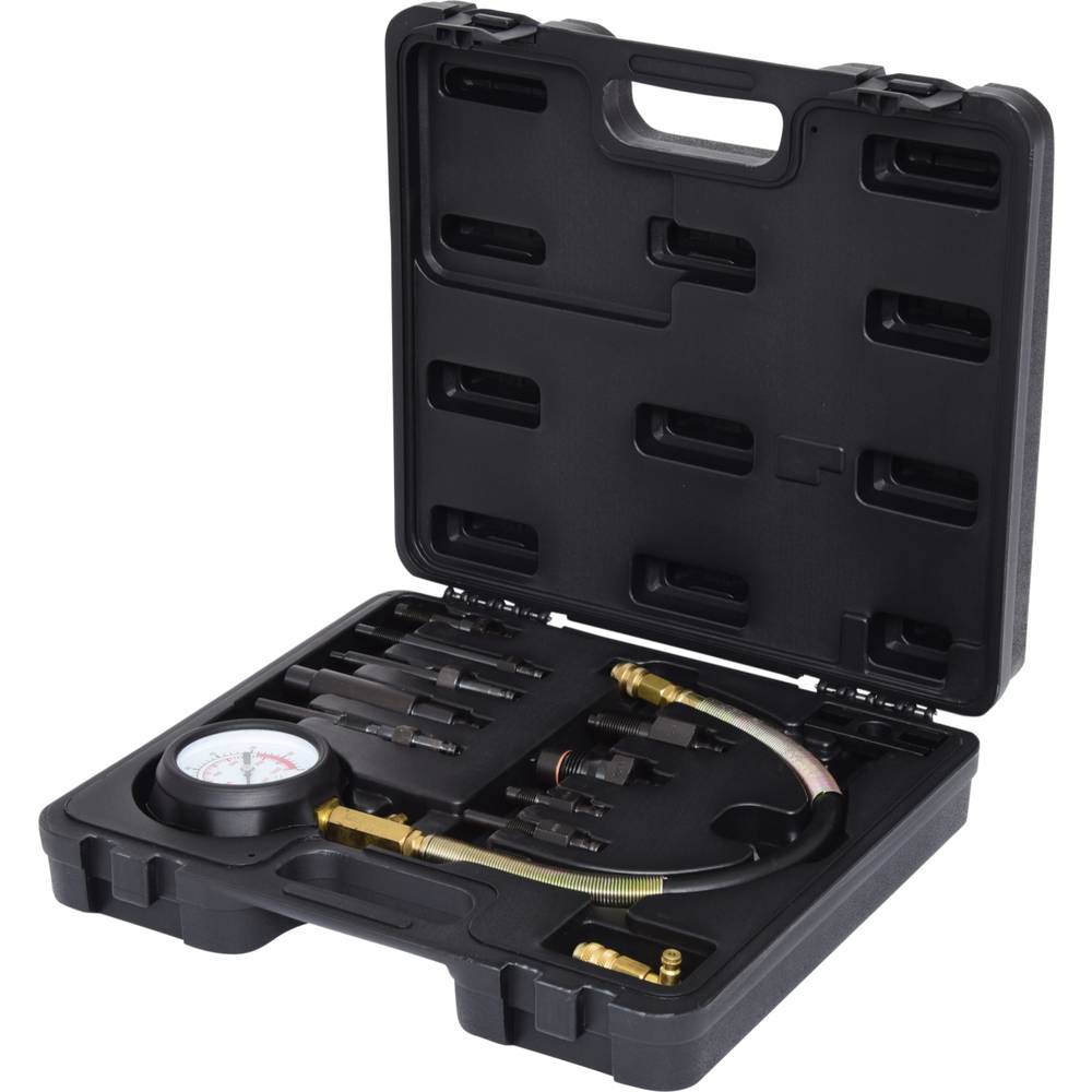 KS Tools 150.1680 Compressiedruktester, 13-delig
